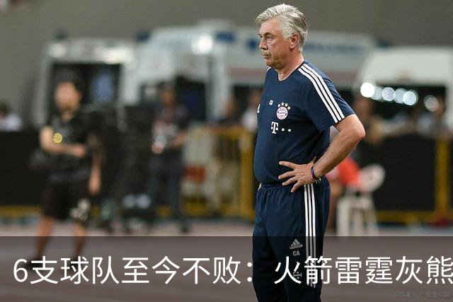 6支球队至今不败：火箭雷霆灰熊4胜0负，湖人3胜0负